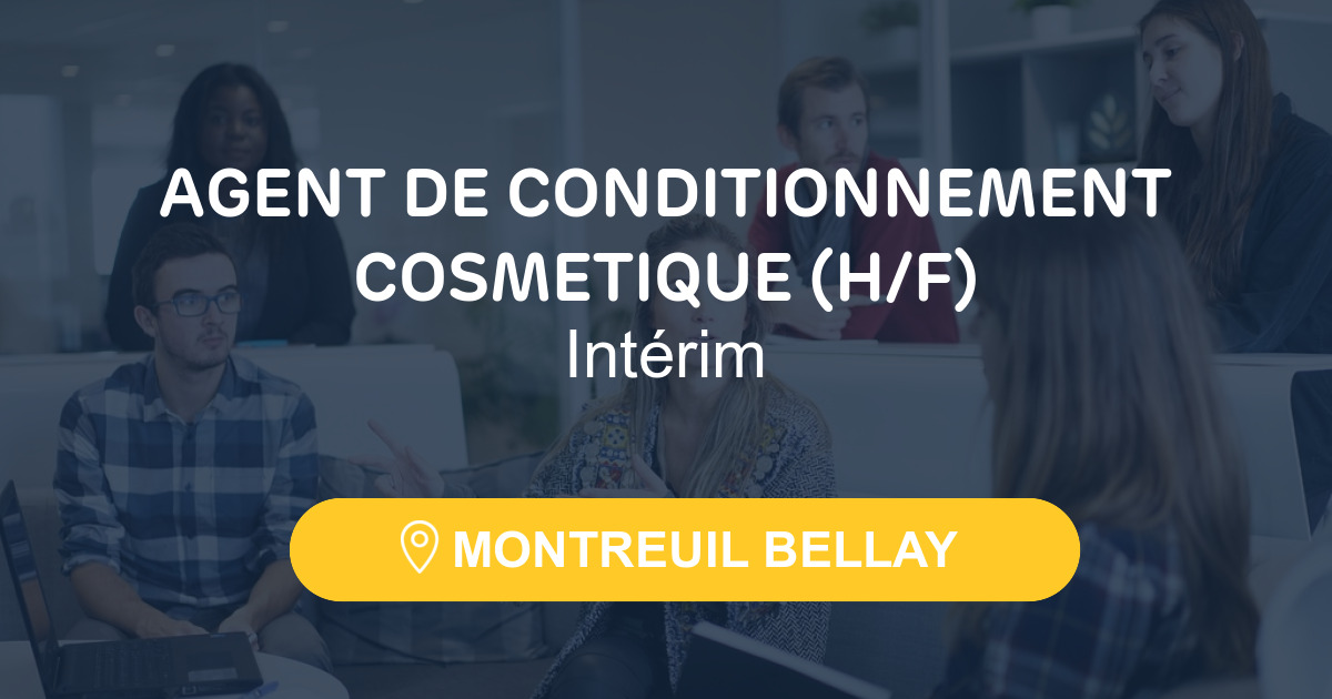 Agent De Conditionnement Cosmetique H F Merciii