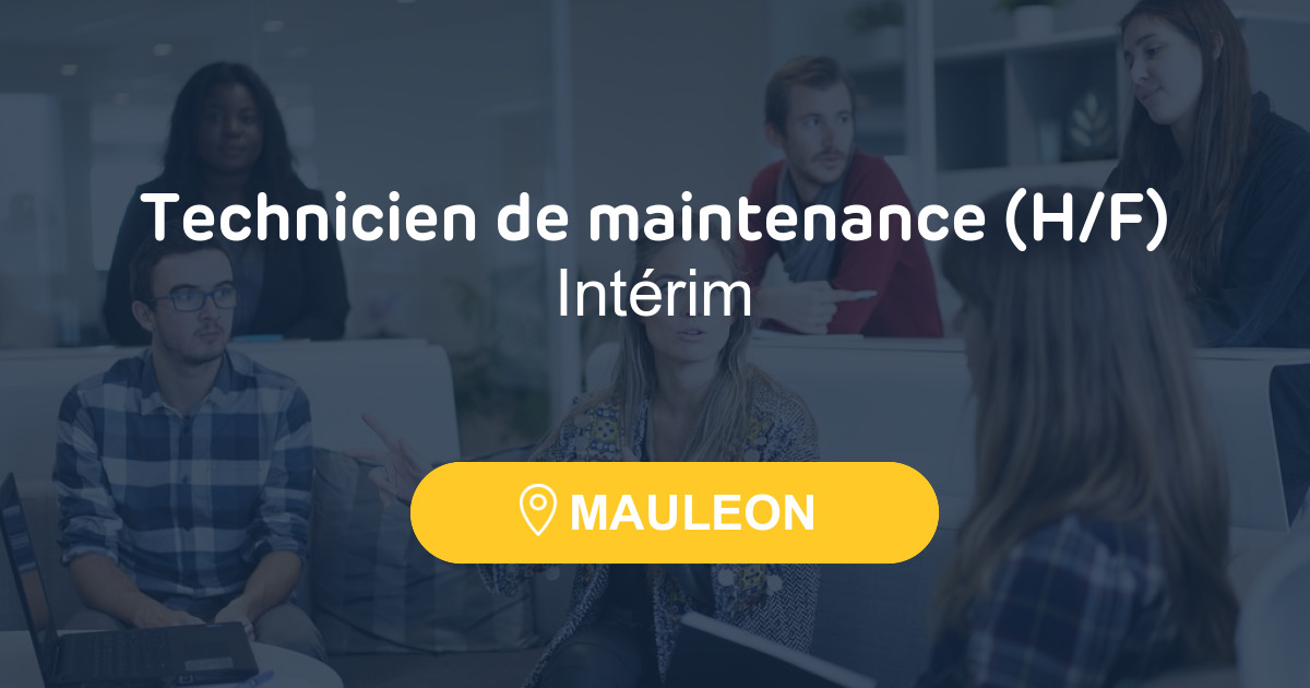 Technicien De Maintenance H F Merciii